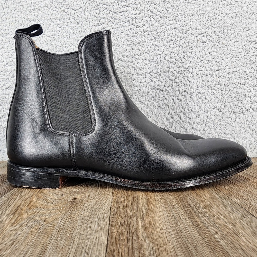 Crockett‎ & Jones Bonnie Black Leather Chelsea Boots England Women's UK 6.5 US 9